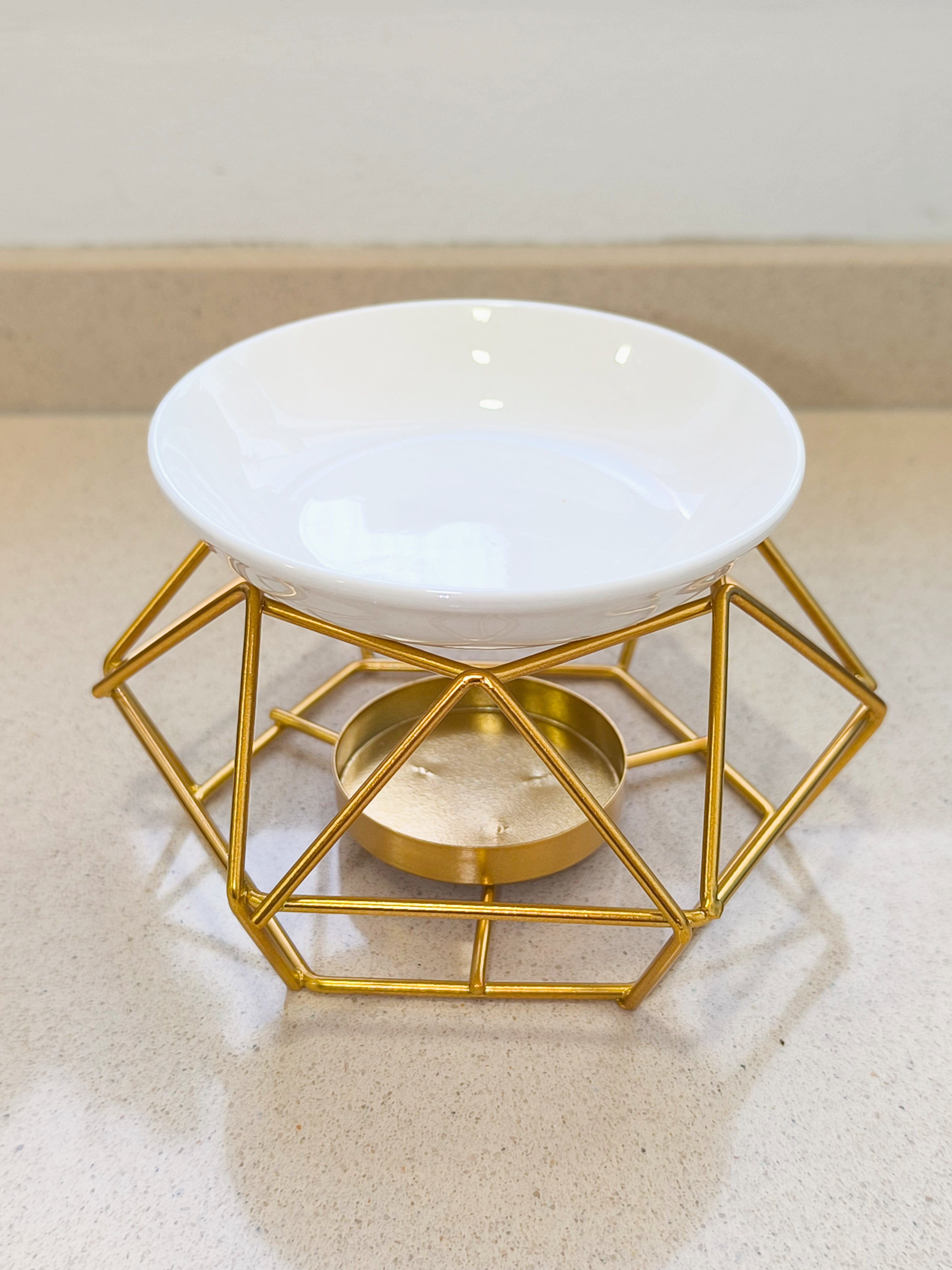 Queimador de Cera Elegante - Oferta 3 Snapbars ALEATÓRIAS